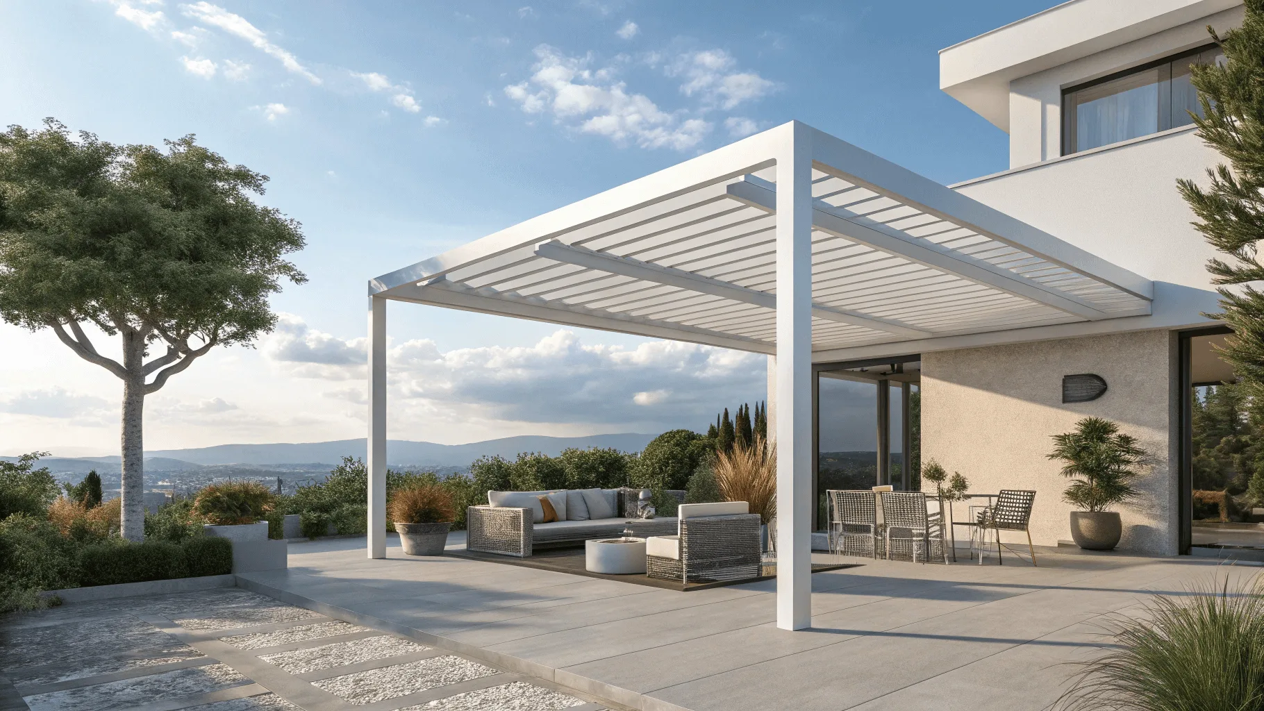 lightweight-aluminum-pergola-with-minimalist-desig