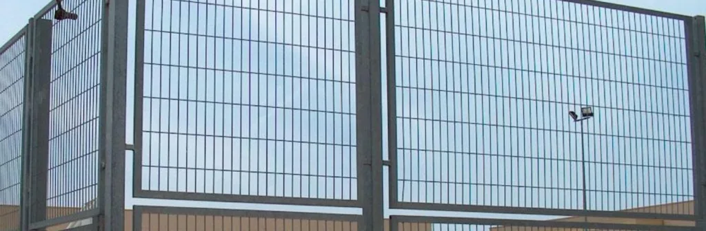 Valla panel enmarcado Ecoinox